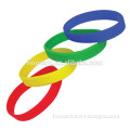 Customize silicone bracelet /Promotional fashion debossed silicone bracelets